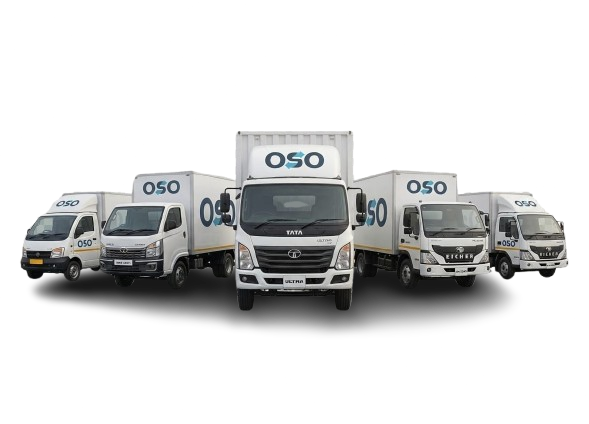 OSO Logistics truck on the highway